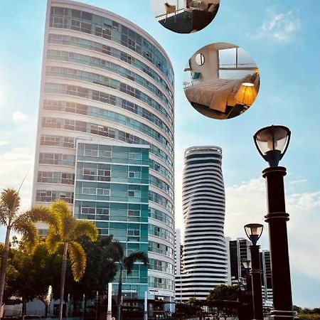 Apartamento VISTA Al RIO PUERTO SANTANA Riverfront 1 Guayaquil Exterior foto