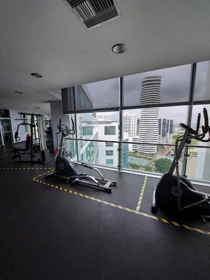 Apartamento VISTA Al RIO PUERTO SANTANA Riverfront 1 Guayaquil Exterior foto